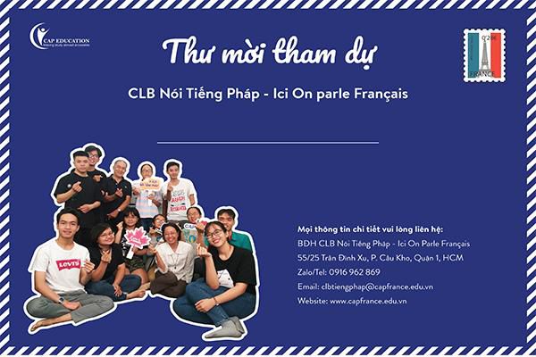 Hình ảnh minh họa Lịch Sinh Hoạt Câu Lạc Bộ Tiếng Pháp Tháng 3