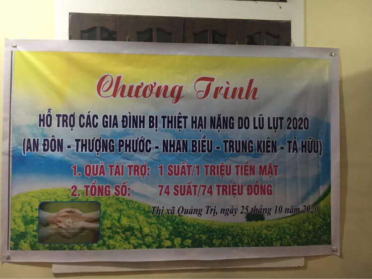 Chương Trình Chung Tay Hướng Về Miền Trung