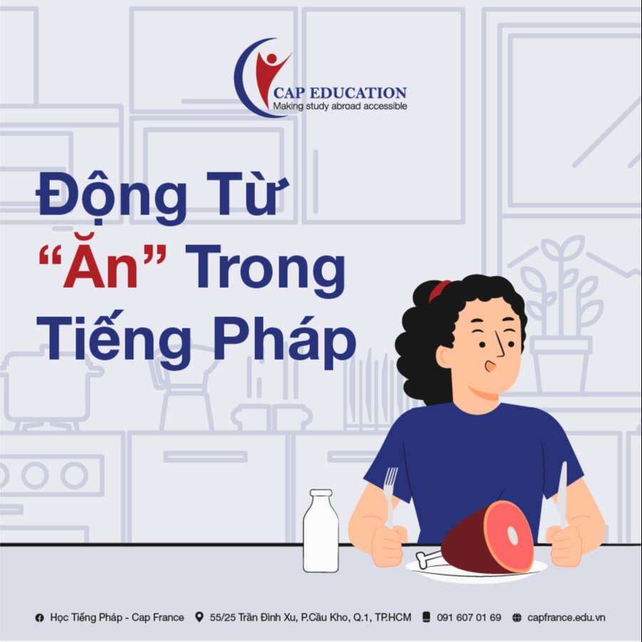 Hình ảnh minh họa Động Từ Ăn Trong Tiếng Pháp