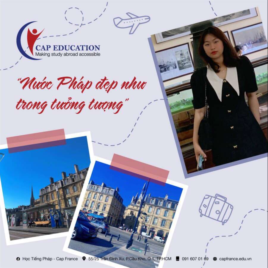 Hình ảnh minh họa Cô Nữ Sinh Đại Học Luật Với Giấc Mơ Du Học Pháp