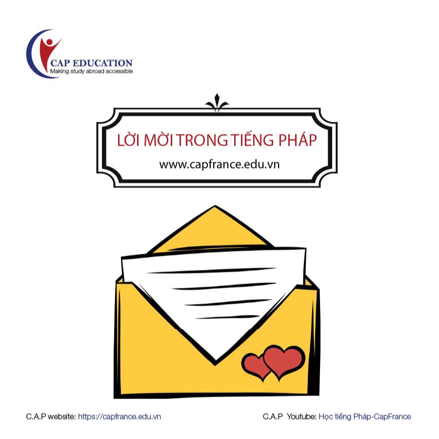 Hình ảnh minh họa Lời Mời Trong Tiếng Pháp