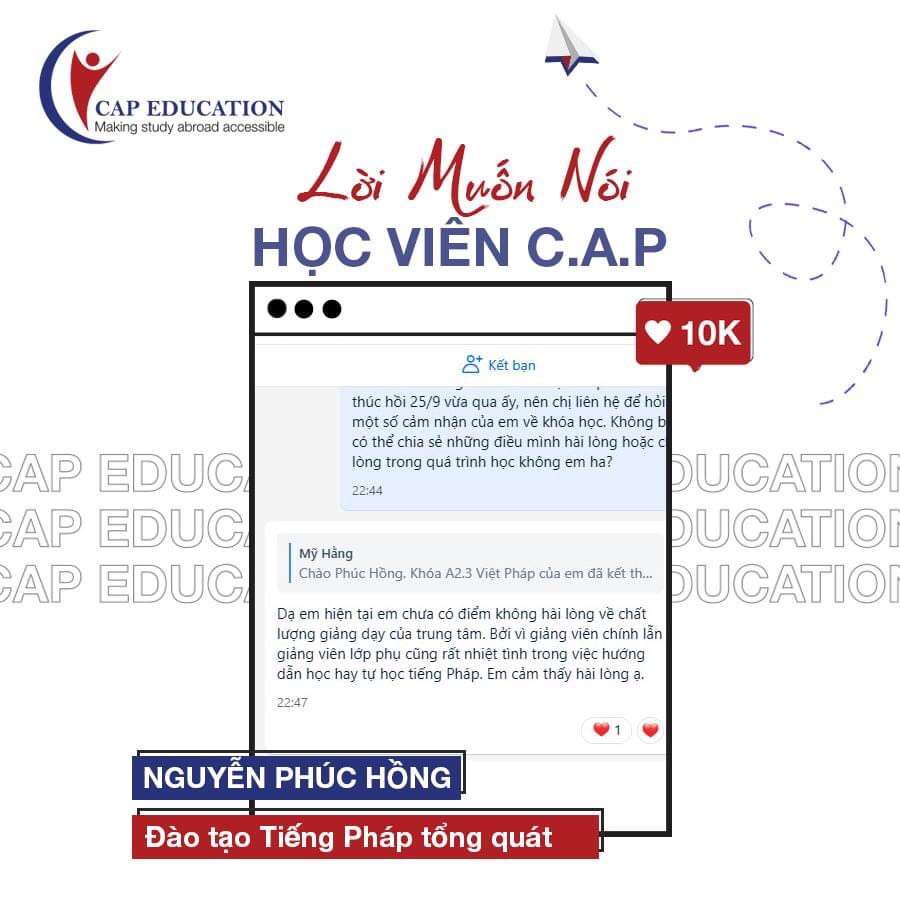 Chia Sẻ Học Viên CAP Về Khóa Học