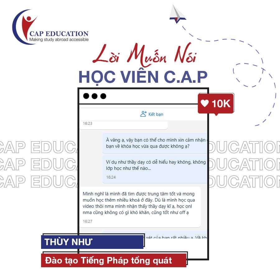Chia Sẻ Học Viên CAP Về Khóa Học