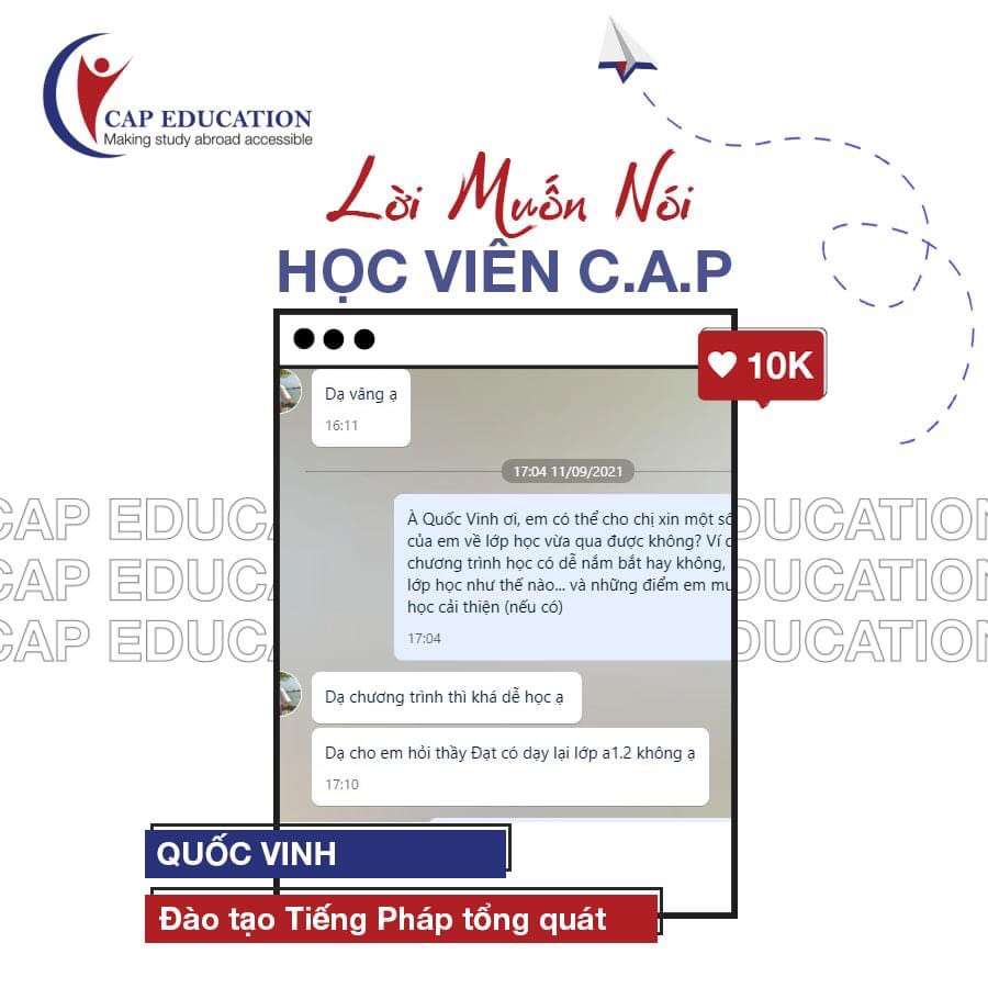 Chia Sẻ Học Viên CAP Về Khóa Học