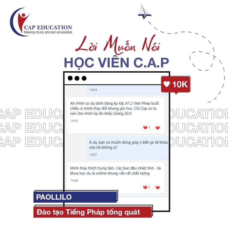 Chia Sẻ Học Viên CAP Về Khóa Học