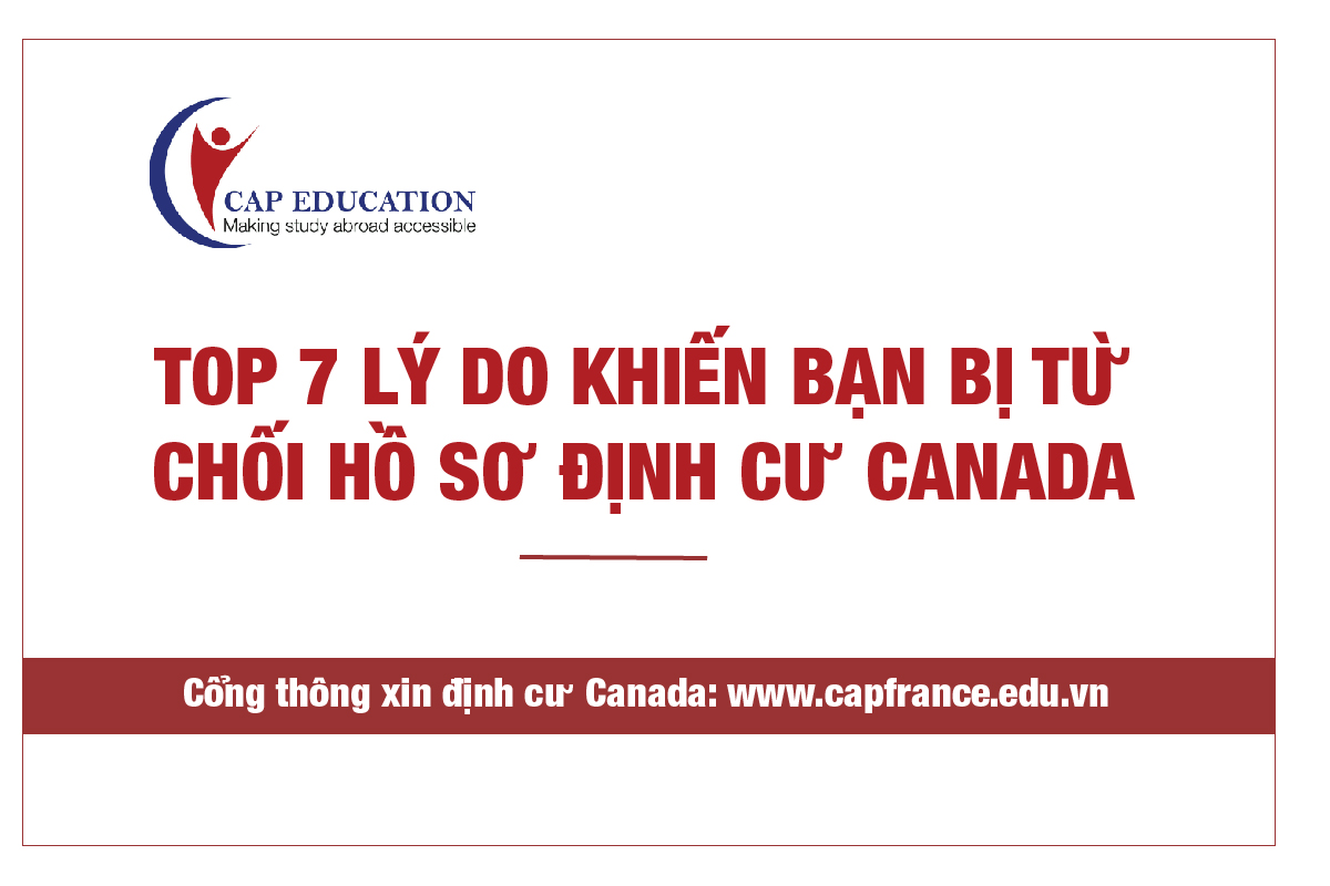 Hình ảnh minh họa Top 7 Lý Do Khiến Hồ Sơ Định Cư Canada Bị Từ Chối