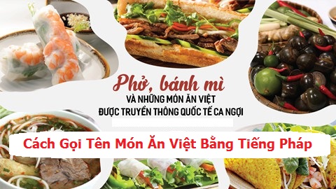 Hình ảnh minh họa Cách Gọi Món Ăn Bằng Tiếng Pháp