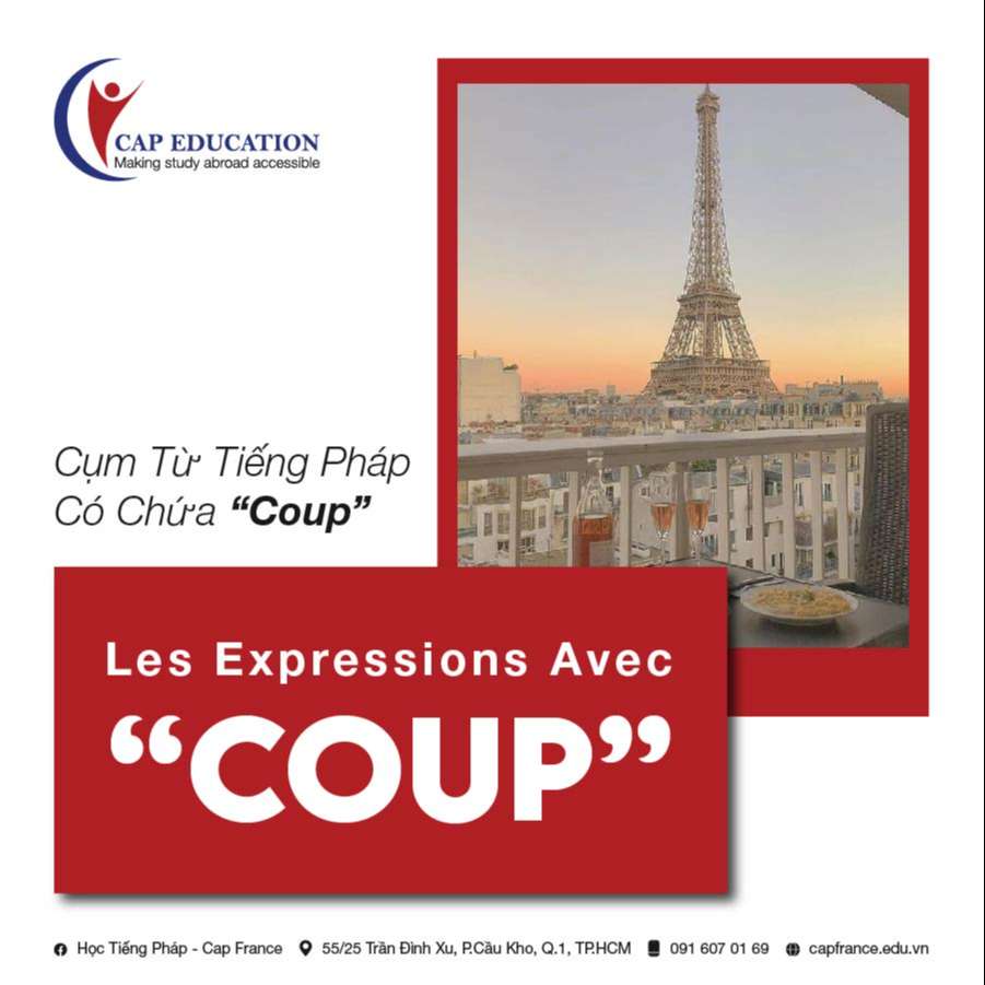 Hình ảnh minh họa Những Cụm Từ Tiếng Pháp Có Chứa Từ Coup