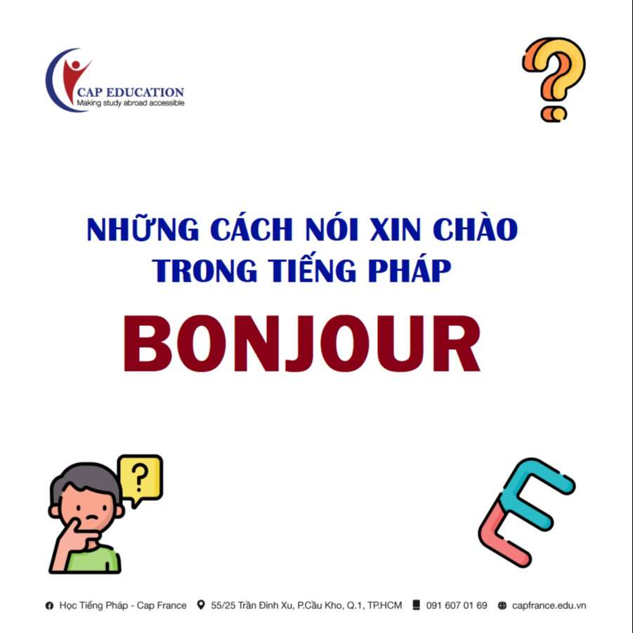Hình ảnh minh họa Những Cách Nói Xin Chào Trong Tiếng Pháp