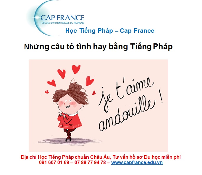 Hình ảnh minh họa Những Lời Tỏ Tình Hay Bằng Tiếng Pháp Dùng Để Thả Thính