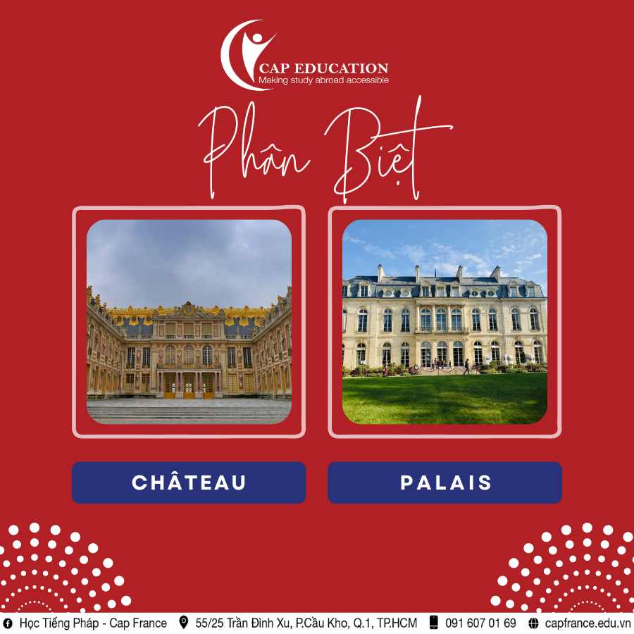Hình ảnh minh họa Sự Khác Biệt Giữa Château Và Palais