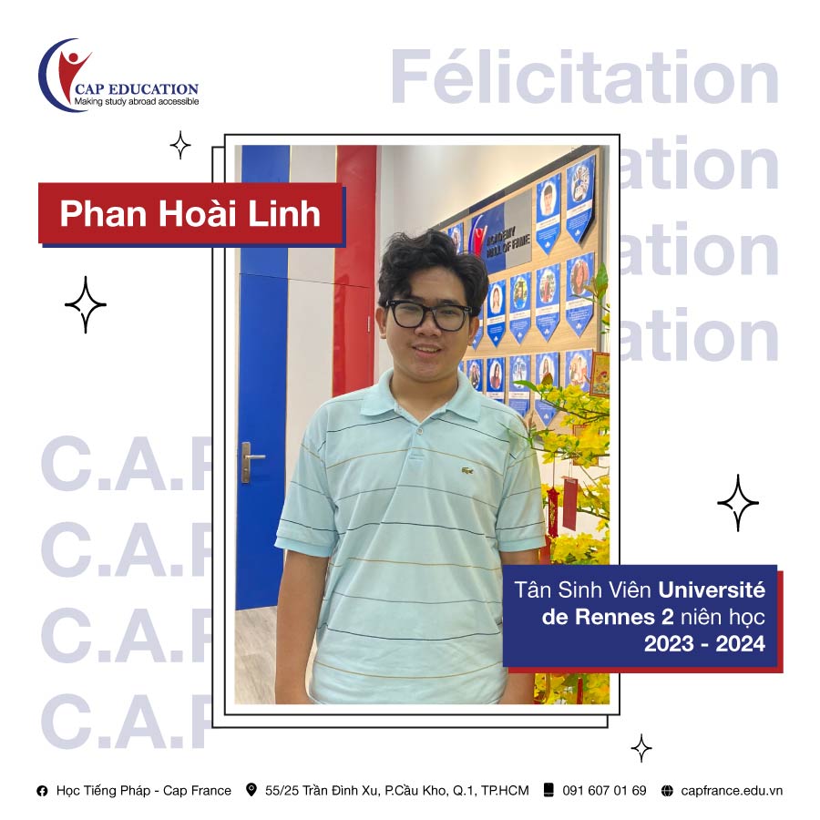 Chúc Mừng Học Viên CAP Dành Tấm Vé Du Học Pháp