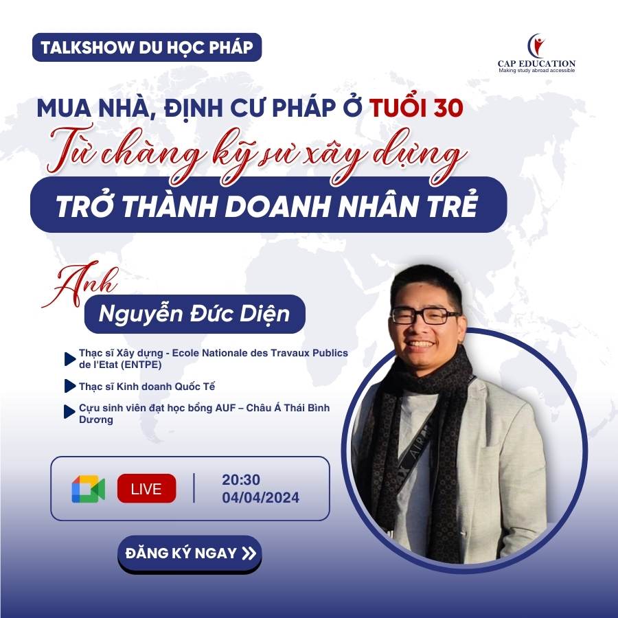 Hình ảnh minh họa Từ Du Học Đến Định Cư Tại Pháp Sau Tốt Nghiệp