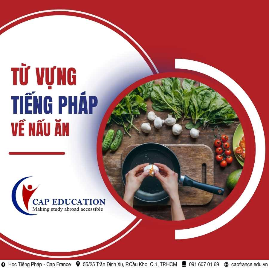 Hình ảnh minh họa Từ Vựng Tiếng Pháp Về Nấu Ăn