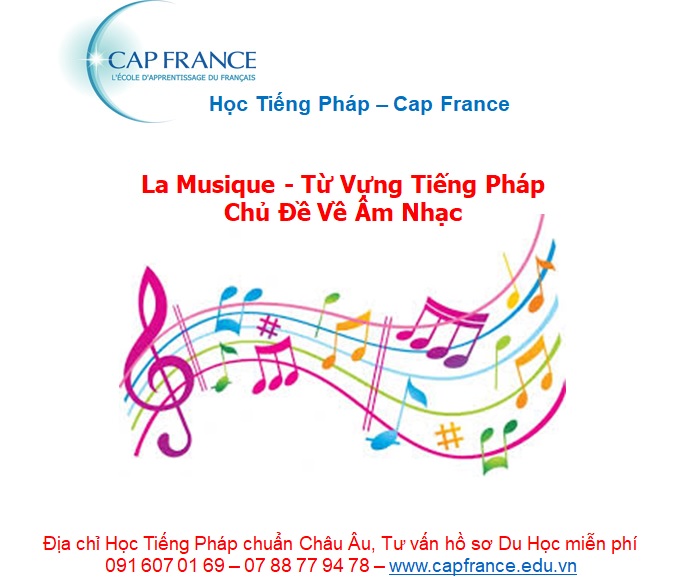 Hình ảnh minh họa Từ Vựng Tiếng Pháp Về Âm Nhạc