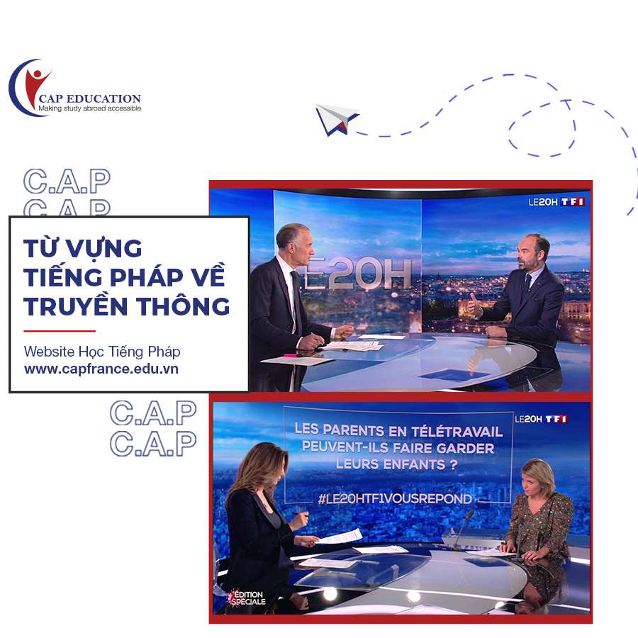 Hình ảnh minh họa Từ Vựng Tiếng Pháp Về Truyền Thông