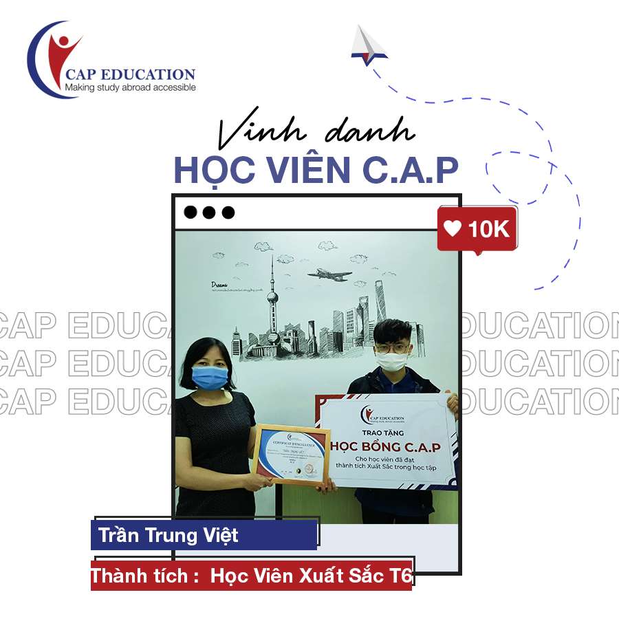 Hình ảnh minh họa Vinh Danh Học Viên CAP Tháng 6