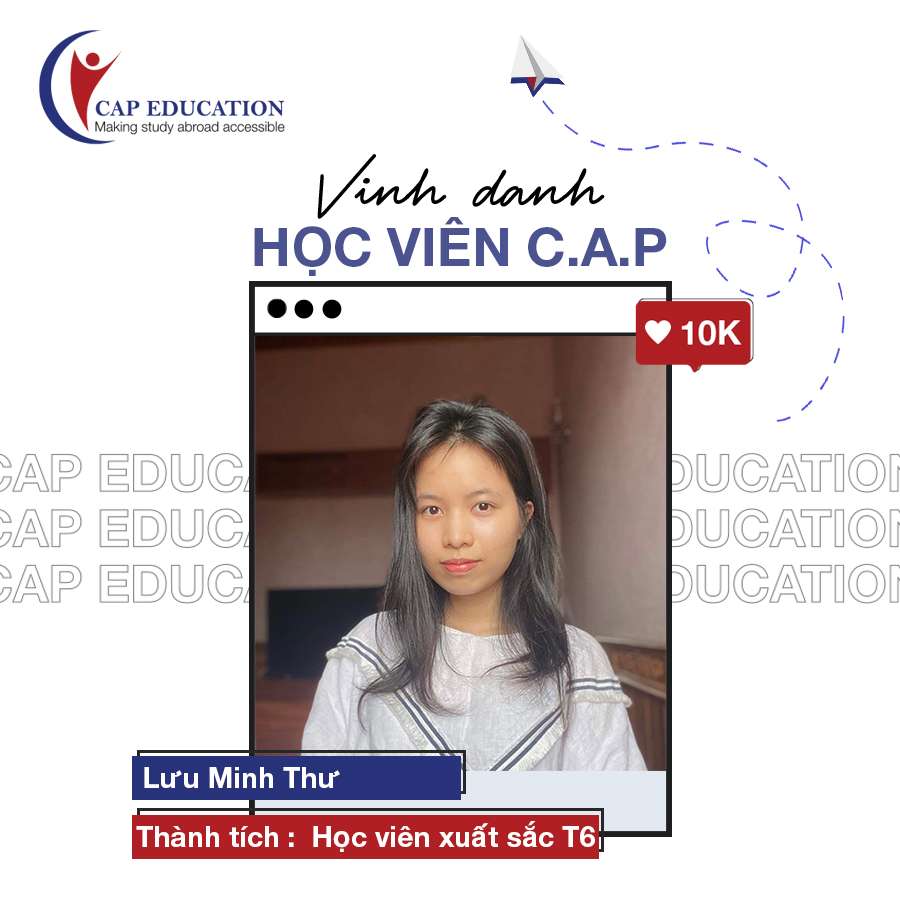 Vinh Danh Học Viên CAP Tháng 6