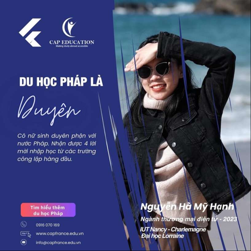 Hình ảnh minh họa Xuất Sắc Nhận Lời Mời Của Bốn Trường Công Lập Hàng Đầu Pháp