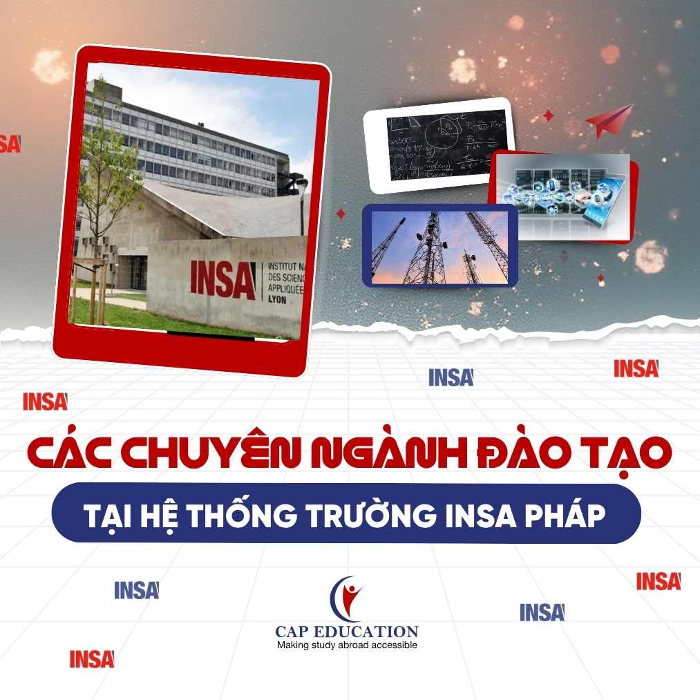 Các Chuyên Ngành Đào Tạo Tại Hệ Thống Trường INSA Pháp