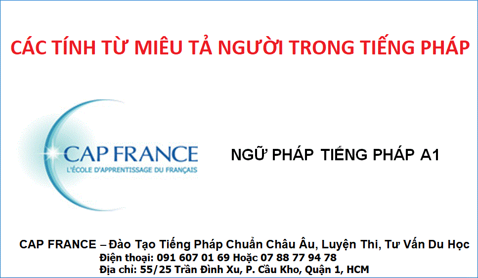 Hình ảnh minh họa Các Tính Từ Miêu Tả Người Trong Tiếng Pháp