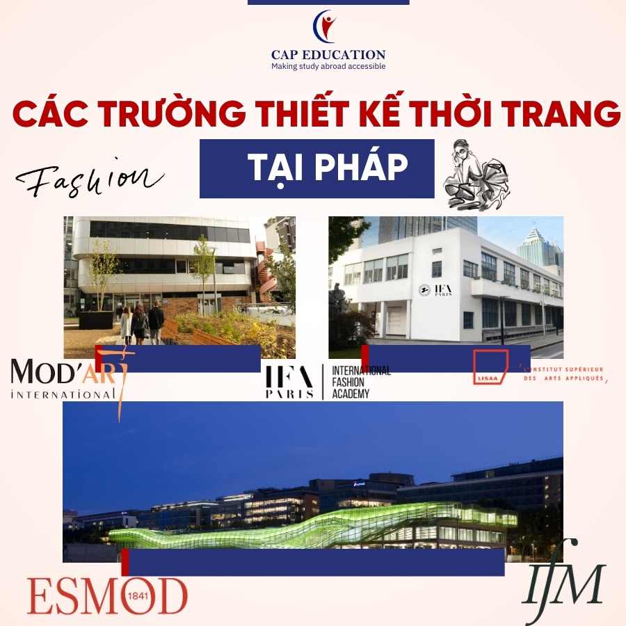 Hình ảnh Các Trường Thiết Kế Thời Trang Tại Pháp