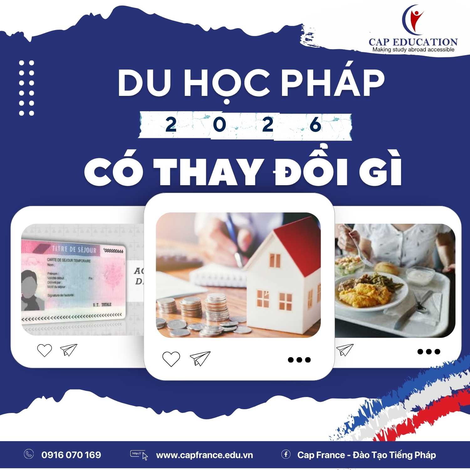 Hình ảnh Du Học Pháp 2026 Có Thay Đổi Gì