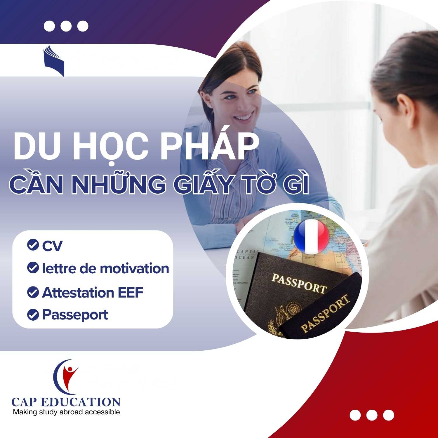 Hình ảnh Du Học Pháp Cần Những Giấy Tờ Gì ?