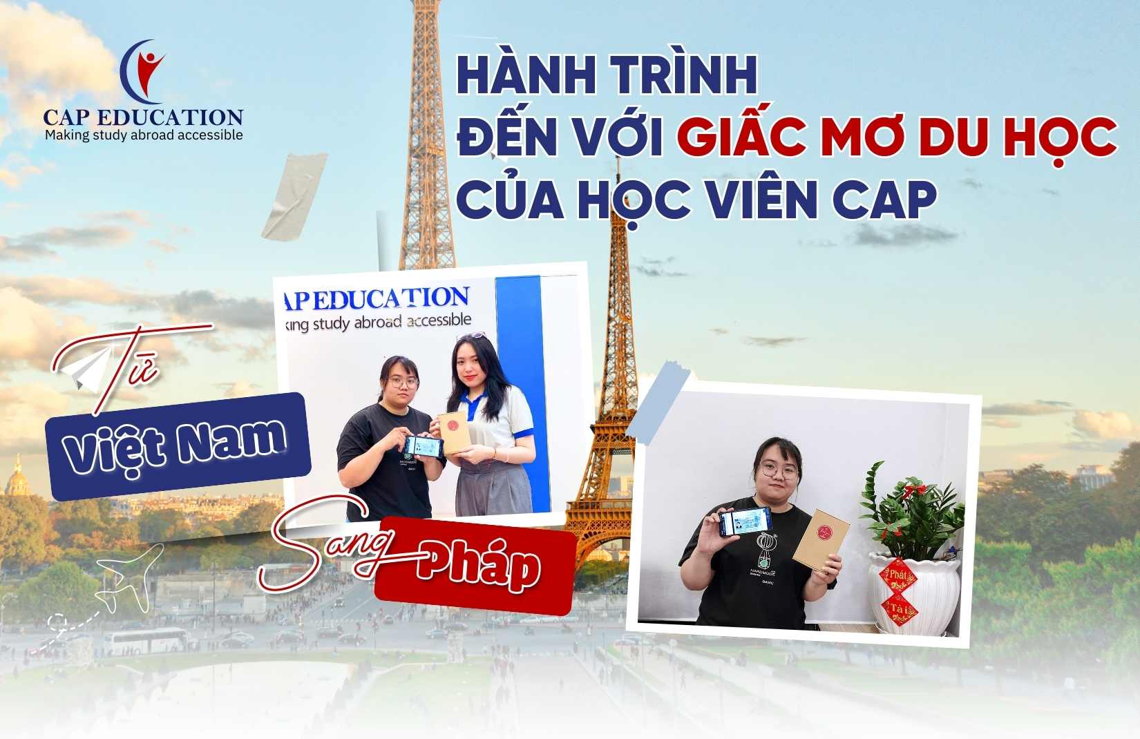 Hình ảnh minh họa Hành Trình Đến Với Giấc Mơ Du Học Của Học Viên CAP