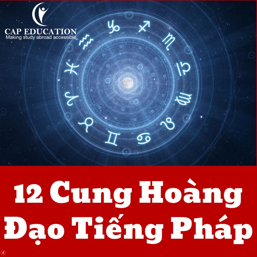 Hình ảnh minh họa 12 Cung Hoàng Đạo Tiếng Pháp