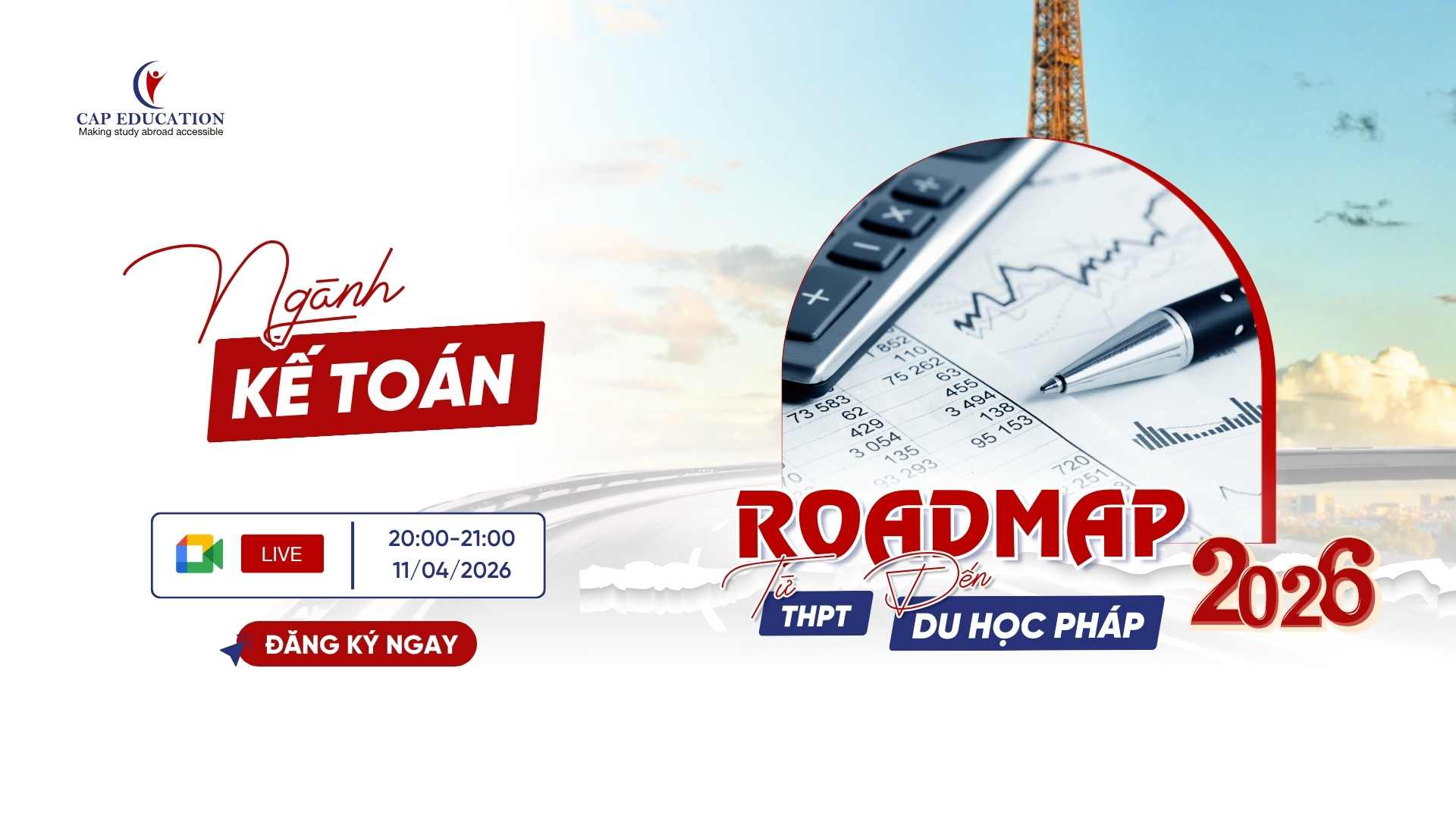 Hình ảnh Roadmap Du Học Pháp 2026  Ngành Kế Toán