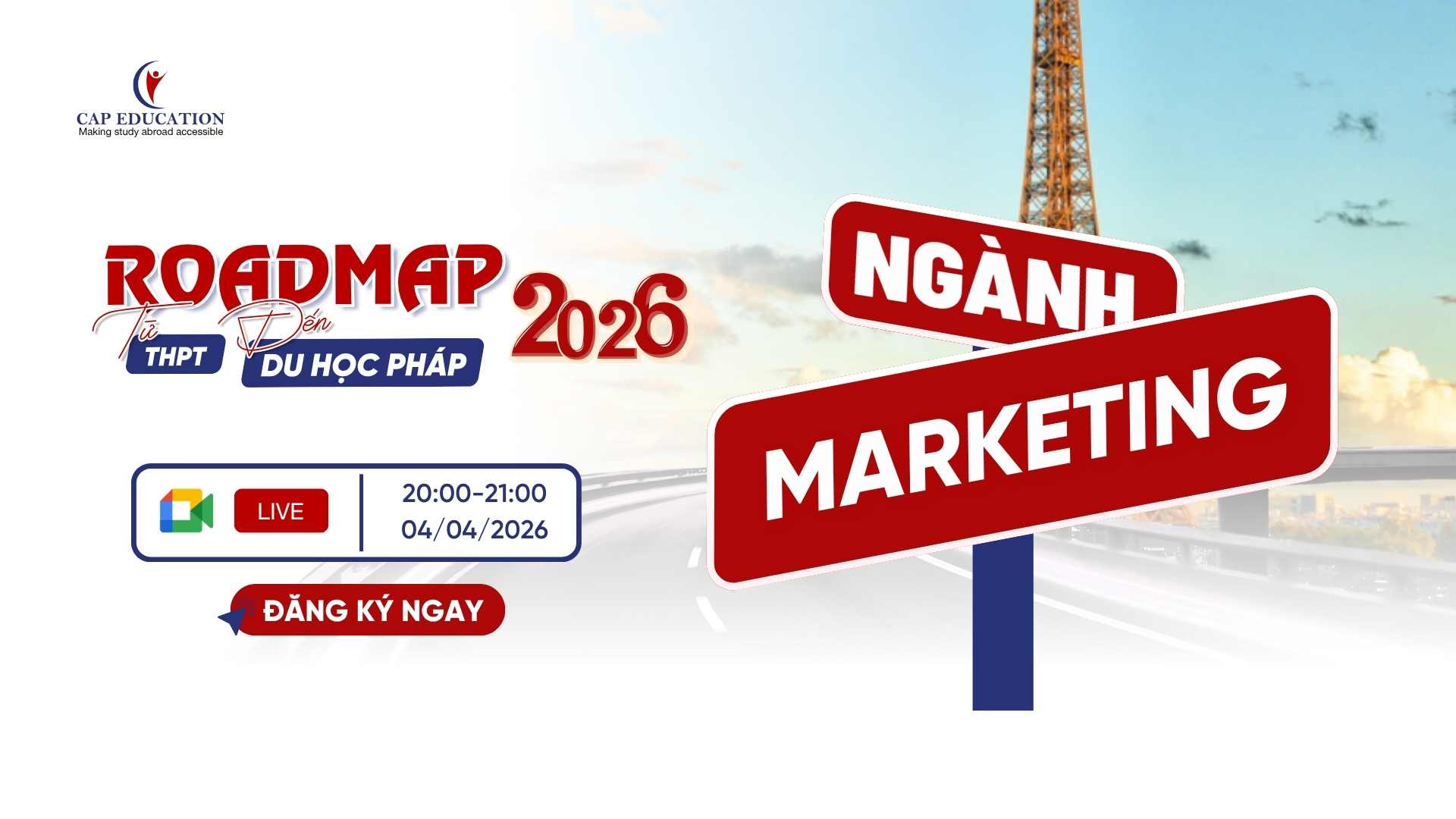 Hình ảnh Roadmap Du Học Pháp 2026 Ngành Marketing