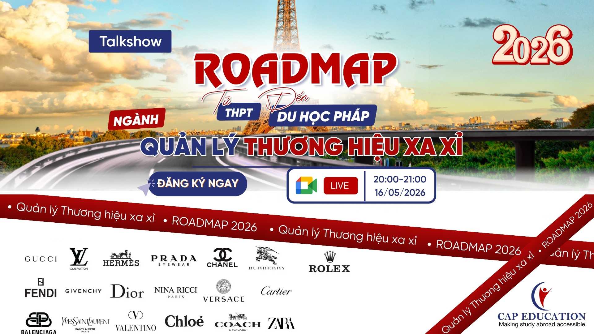 Hình ảnh Roadmap Du Học Pháp 2026 Ngành Thương Hiệu Xa Xỉ Và Chiến Lược Kinh Doanh