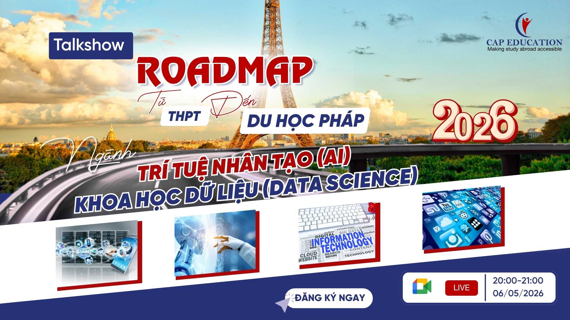Hình ảnh Roadmap Du Học Pháp 2026 Ngành Trí Tuệ Nhân Tạo Và Khoa Học Dữ Liệu