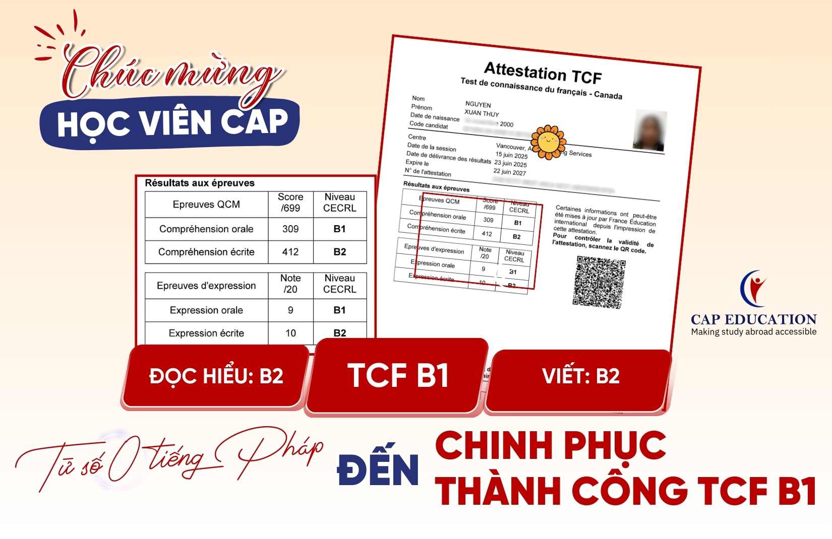 Hình ảnh minh họa Từ Số 0 Tiếng Pháp Đến Chinh Phục Thành Công TCF B1