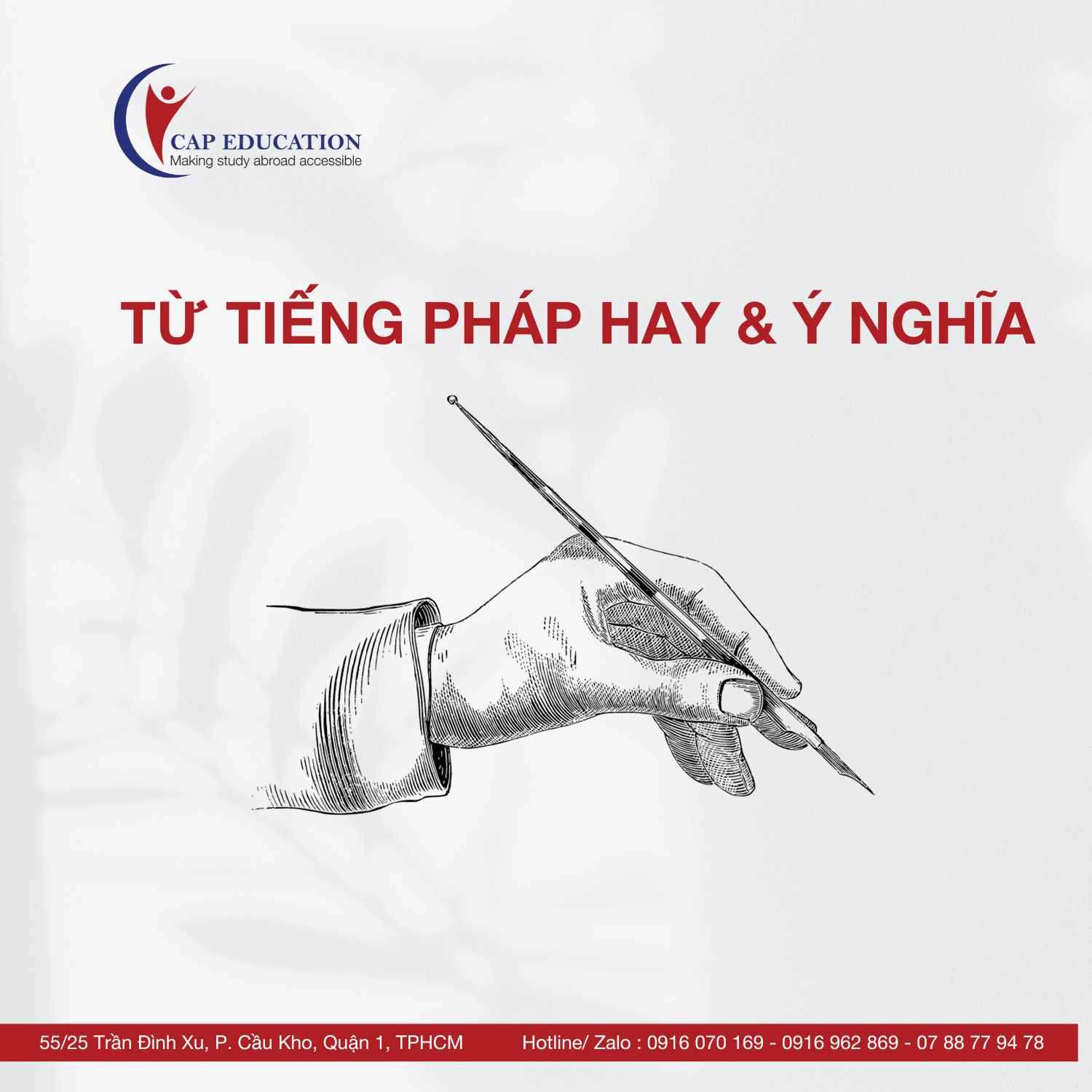 Hình ảnh minh họa Những Từ Tiếng Pháp Hay Và Ý Nghĩa