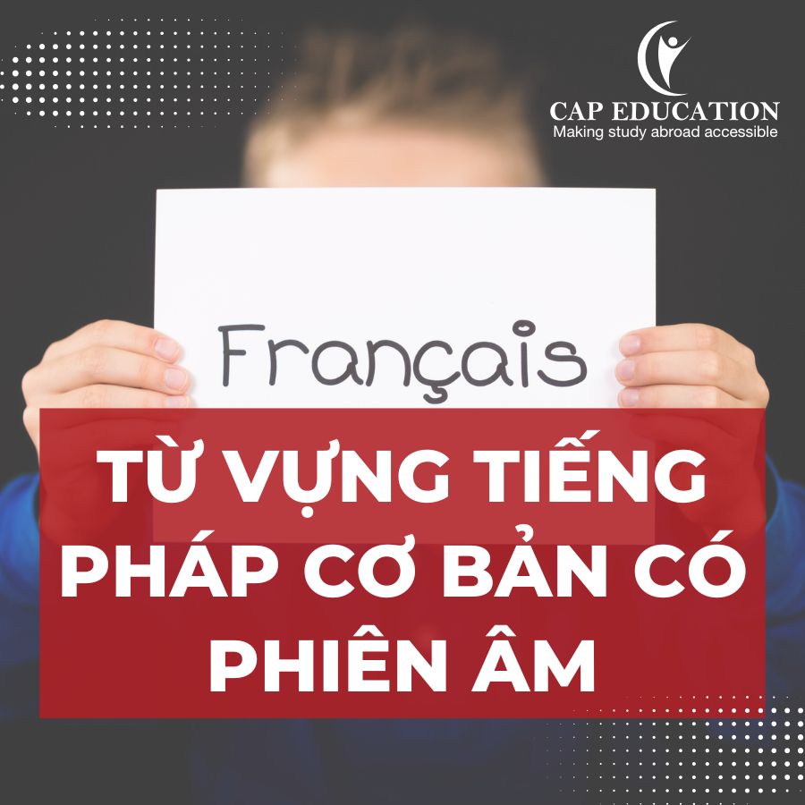 Hình ảnh minh họa Từ Vựng Tiếng Pháp Cơ Bản Có Phiên Âm