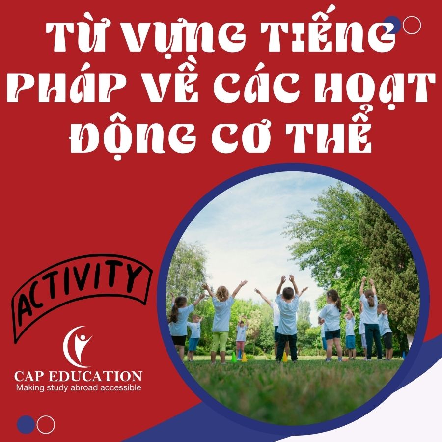 Hình ảnh minh họa Từ Vựng Tiếng Pháp Về Các Hoạt Động Cơ Thể