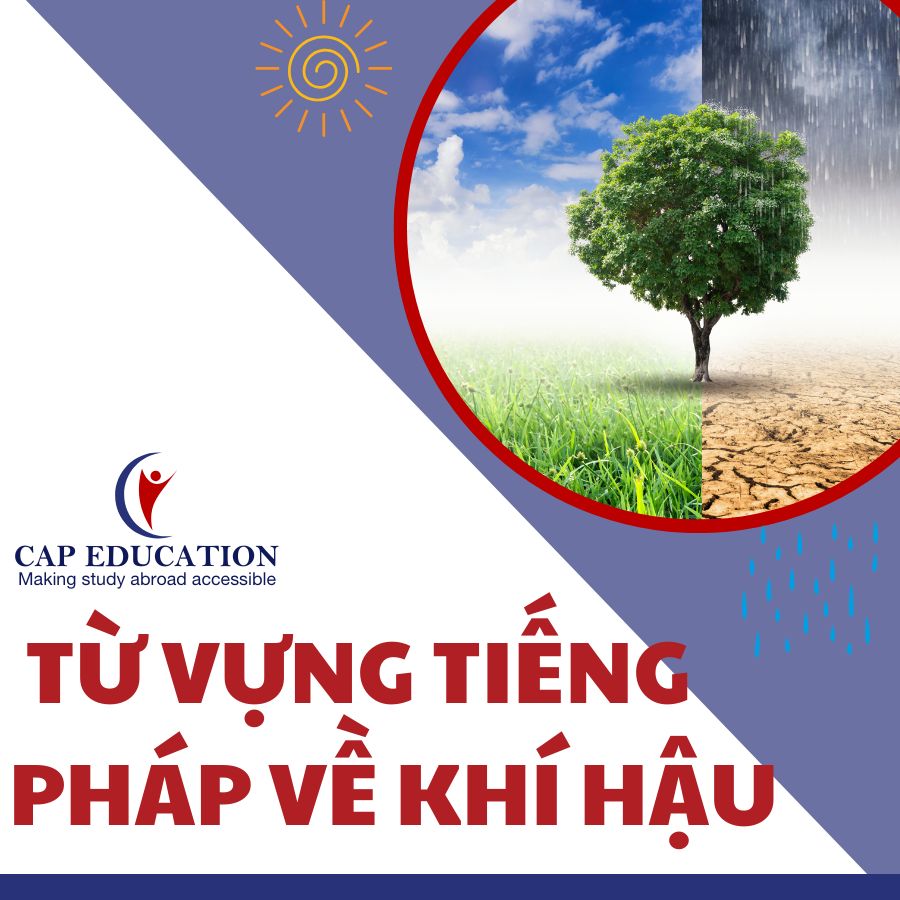 Hình ảnh minh họa Từ Vựng Tiếng Pháp Về Khí Hậu