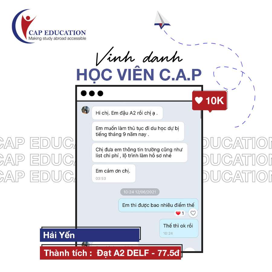 Vinh Danh Học Viên CAP Tháng 6
