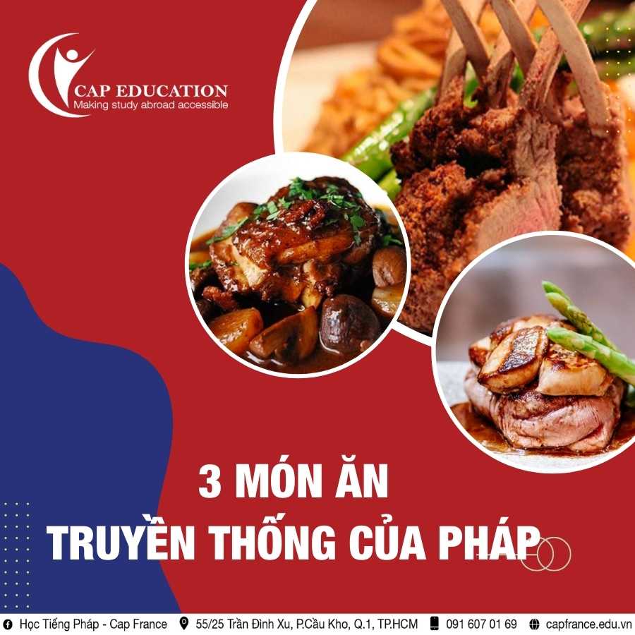 Hình ảnh minh họa 3 Món Ăn Truyền Thống Của Pháp