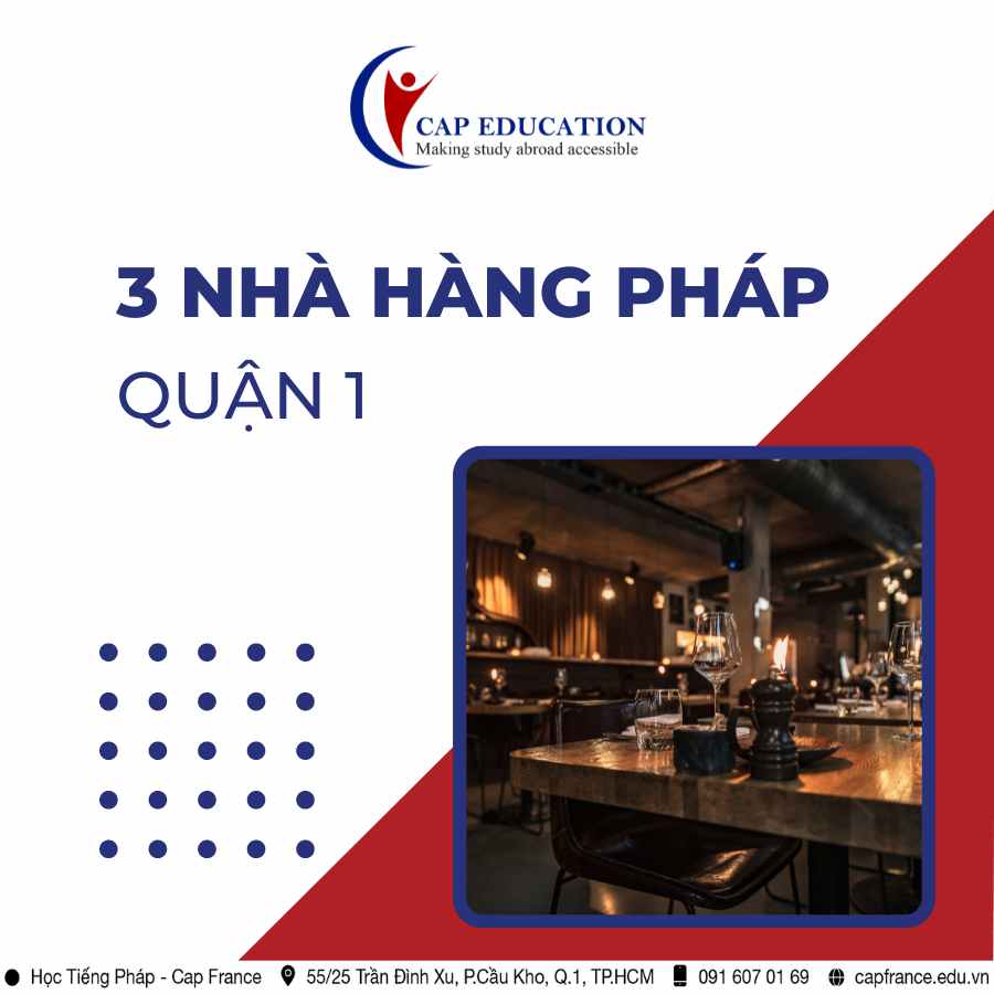 Hình ảnh minh họa 3 Nhà Hàng Pháp Quận 1