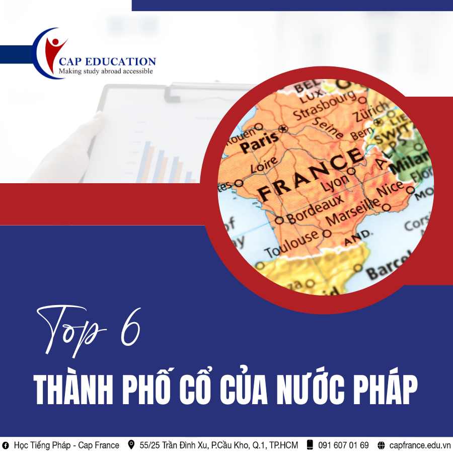 Hình ảnh minh họa 6 Thành Phố Cổ Nước Pháp