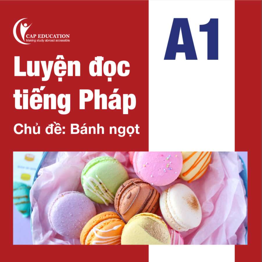 Bài Tập Đọc Hiểu Tiếng Pháp A1 Chủ Đề Bánh Ngọt