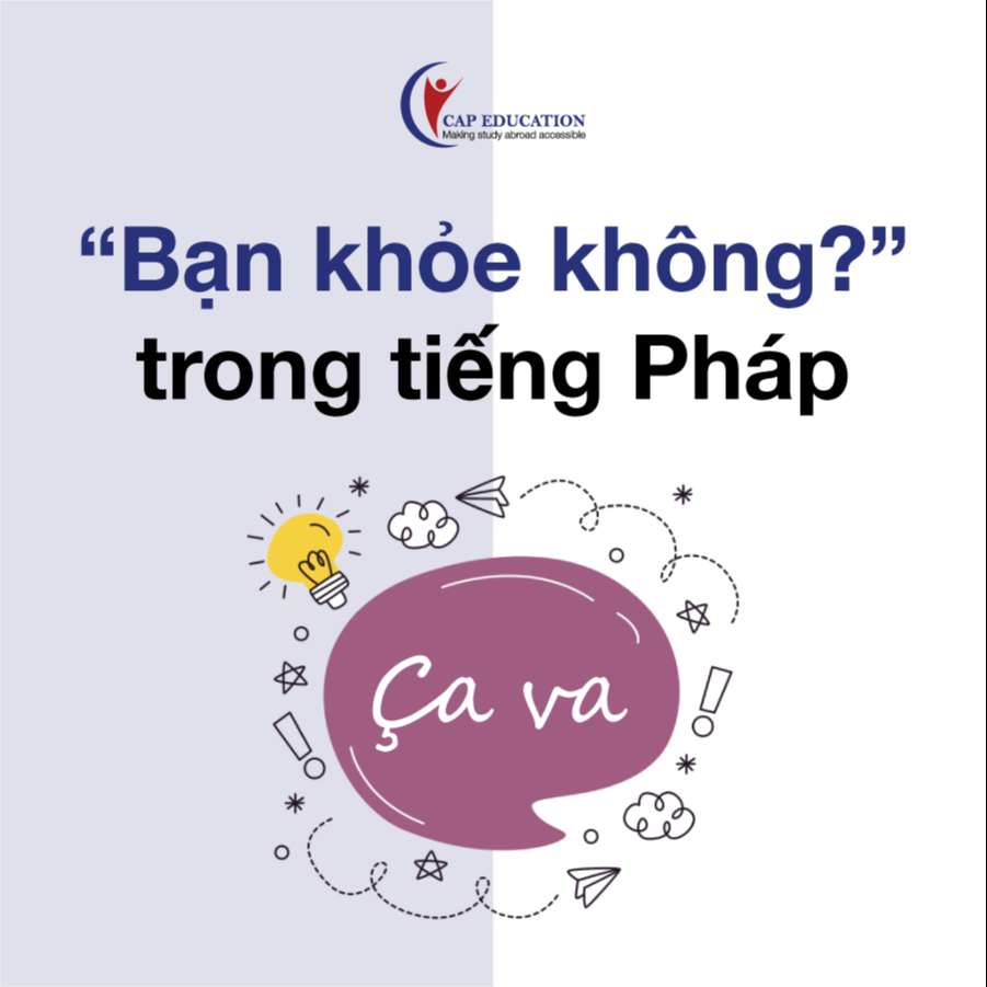 Bạn Khỏe Không Trong Tiếng Pháp