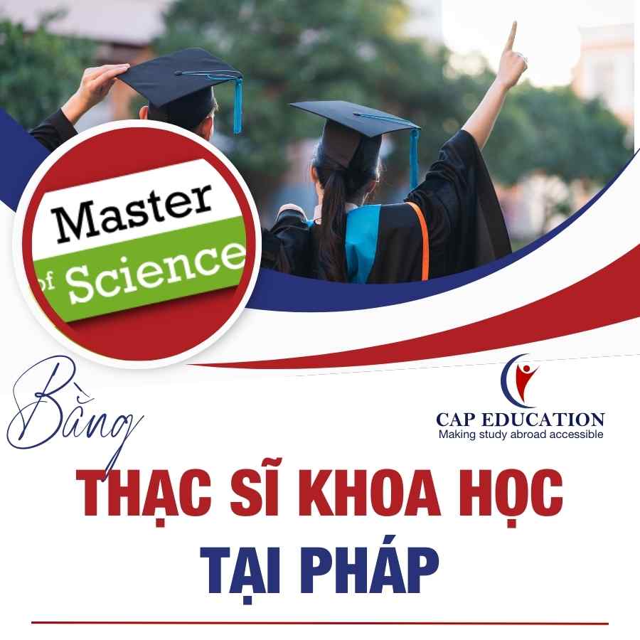 Hình ảnh minh họa Bằng Thạc Sĩ Khoa Học MSc Tại Pháp