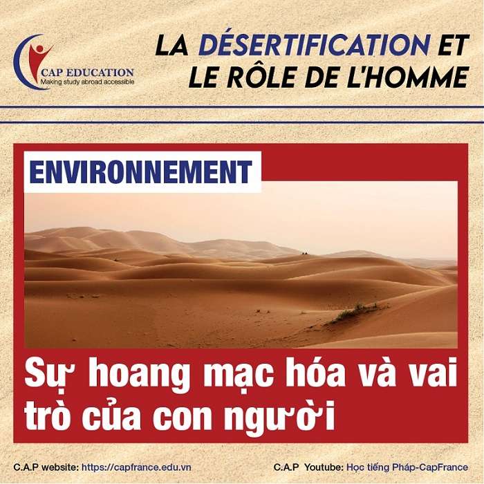 Báo Tiếng Pháp Sự Hoang Mạc Hóa