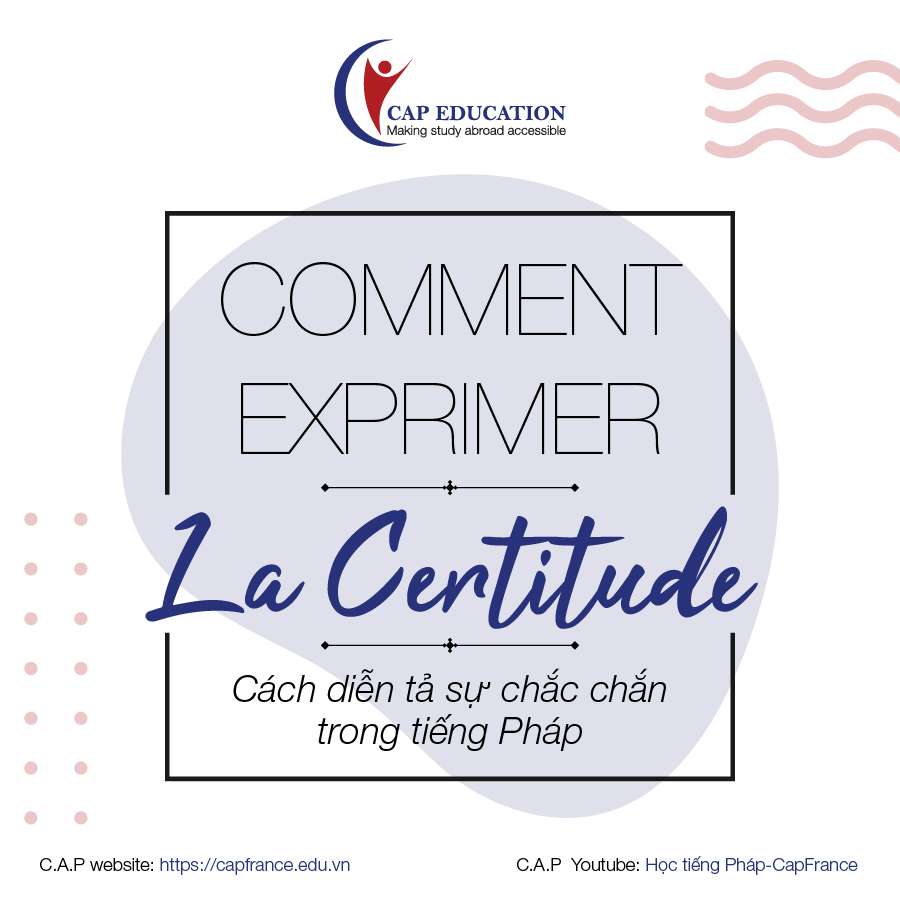 Các Cách Diễn Tả Sự Chắc Chắn