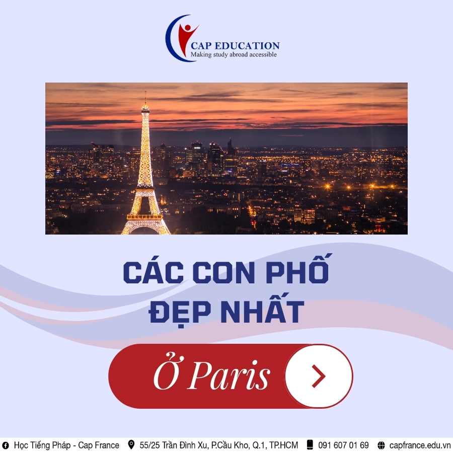 Hình ảnh minh họa Các Con Phố Đẹp Nhất Ở Paris