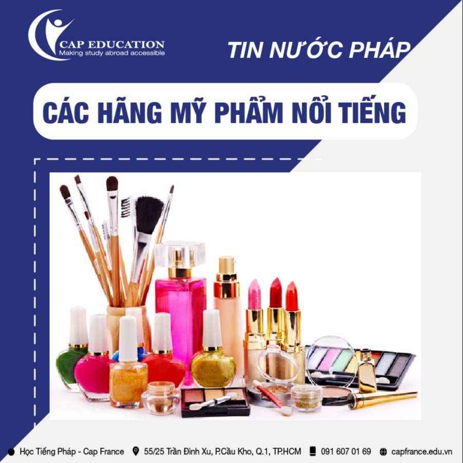 Hình ảnh minh họa Các Hãng Mỹ Phẩm Pháp Nổi Tiếng